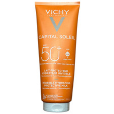 Vichy Capital Soleil Hydrating Fresh Sun Protection Milk SPF50+ 300ml 56.63 per litre