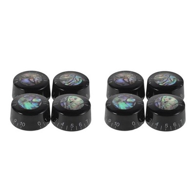 2 Pack Knopfkappe Aus Gummi Schwarze Lautstärkereglerkappe Für Gitarre
