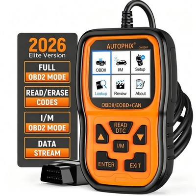 Autophix OM126P OBD2 Diagnosegerät Codeleser Motor prüfen Fehler Auslesegerät DE