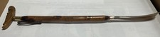 Vintage 20" Long Handle Shoe Horn Duck Carved Wood Made in Italy