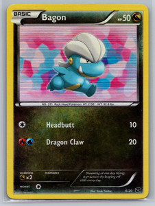 Pokémon Card BW Dragon Vault Bagon HOLO 6/20 LP