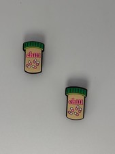 Chill Pill Nurse Doctor Healthcare Worker Hospital For Crocs Shoe Charms 2 Pc