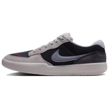 Nike SB Force 58 DV5477-013 Black Gray Unisex Low Top Skate Sneakers