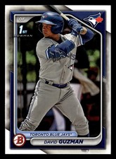 David Guzman 2024 1st Bowman Prospect #BP-114 Toronto Blue Jays ROOKIE