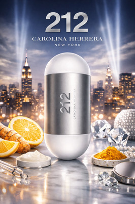 Carolina Herrera 212 NYC Eau De Toilette for Women 100ml/3.4oz
