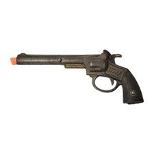 1925 VINTAGE STEVENS "COMET" CAST IRON SINGLE SHOT TOY CAP GUN