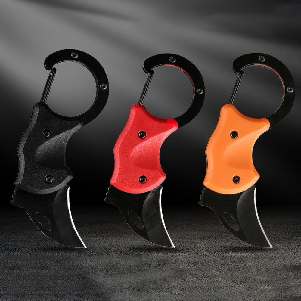 New Pocket Knife EDC Keychain Box Cutter with 1.34 Inch Blade Mini Folding