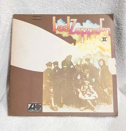 Led Zeppelin II 1969 Vinyl LP Atlantic SD 8236 Vintage Stereo In Good Condition