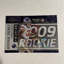 Gartrell Johnson 2009 Playoff Contender Rookie Ticket Autograph Auto Card #165. rookie card picture