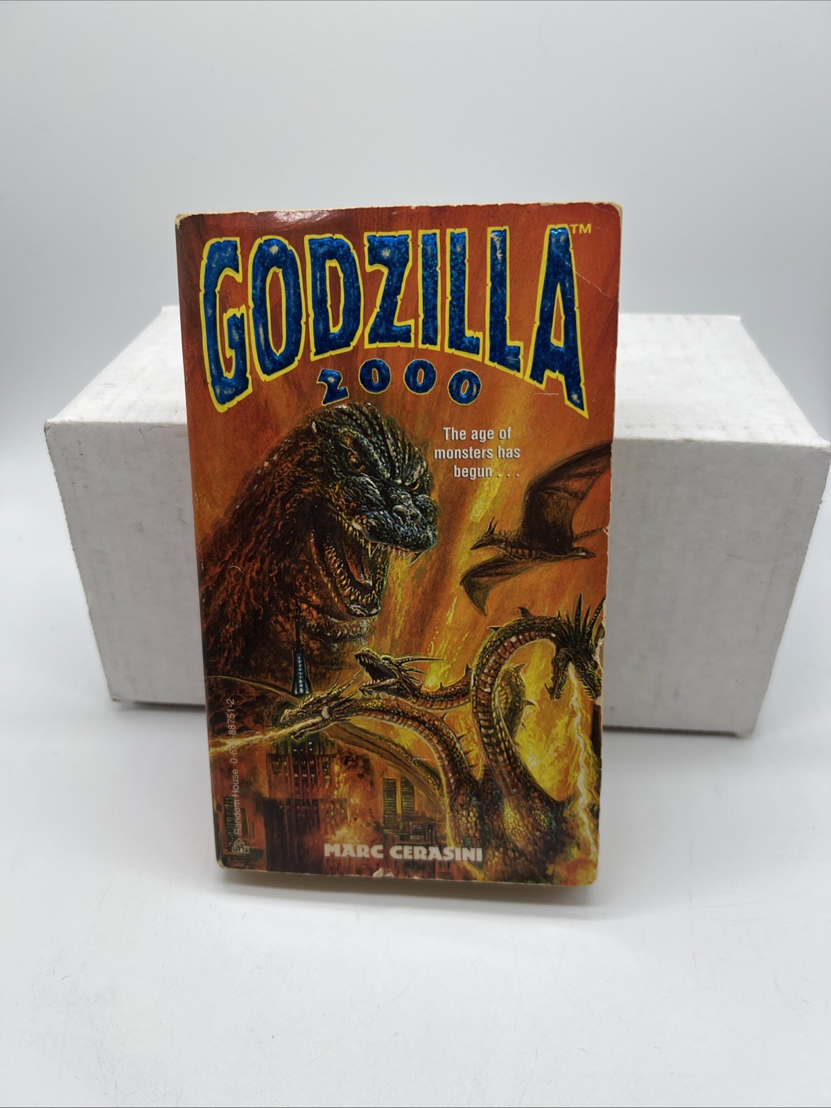 GODZILLA 2000 Paperback Marc Cerasini 1997 Random House 1st Printing