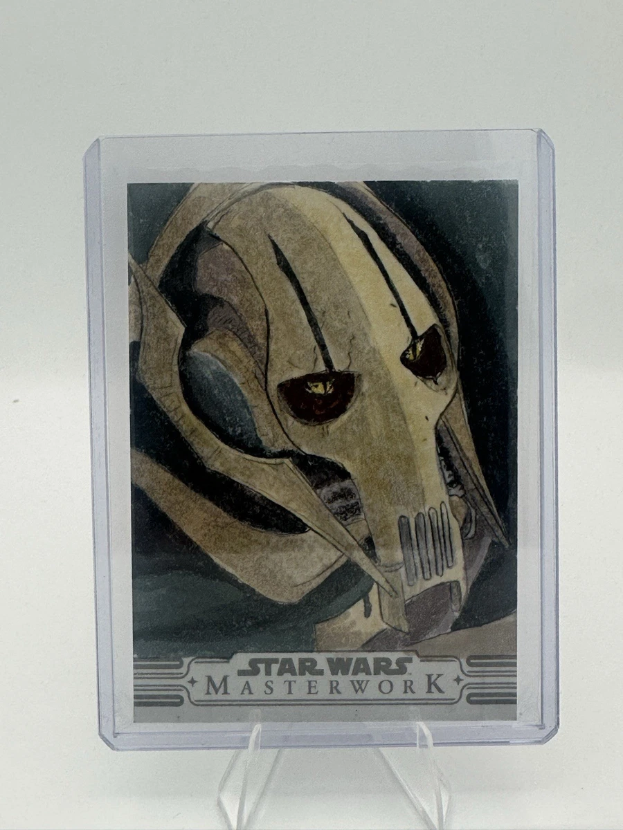 Star Wars グリーヴァス grievous sketch topps Topps General Grievous Star Wars Collectable Trading Cards for
