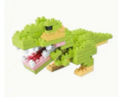 Zusa Petit Block Bausteine Set Tyrannosaurus Rex 120 Teile Neu 