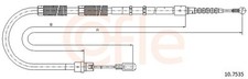 Bremsseil Seilzug Feststellbremse COFLE 10.7535 für AUDI B6 B7 8EC A4 Avant 8ED