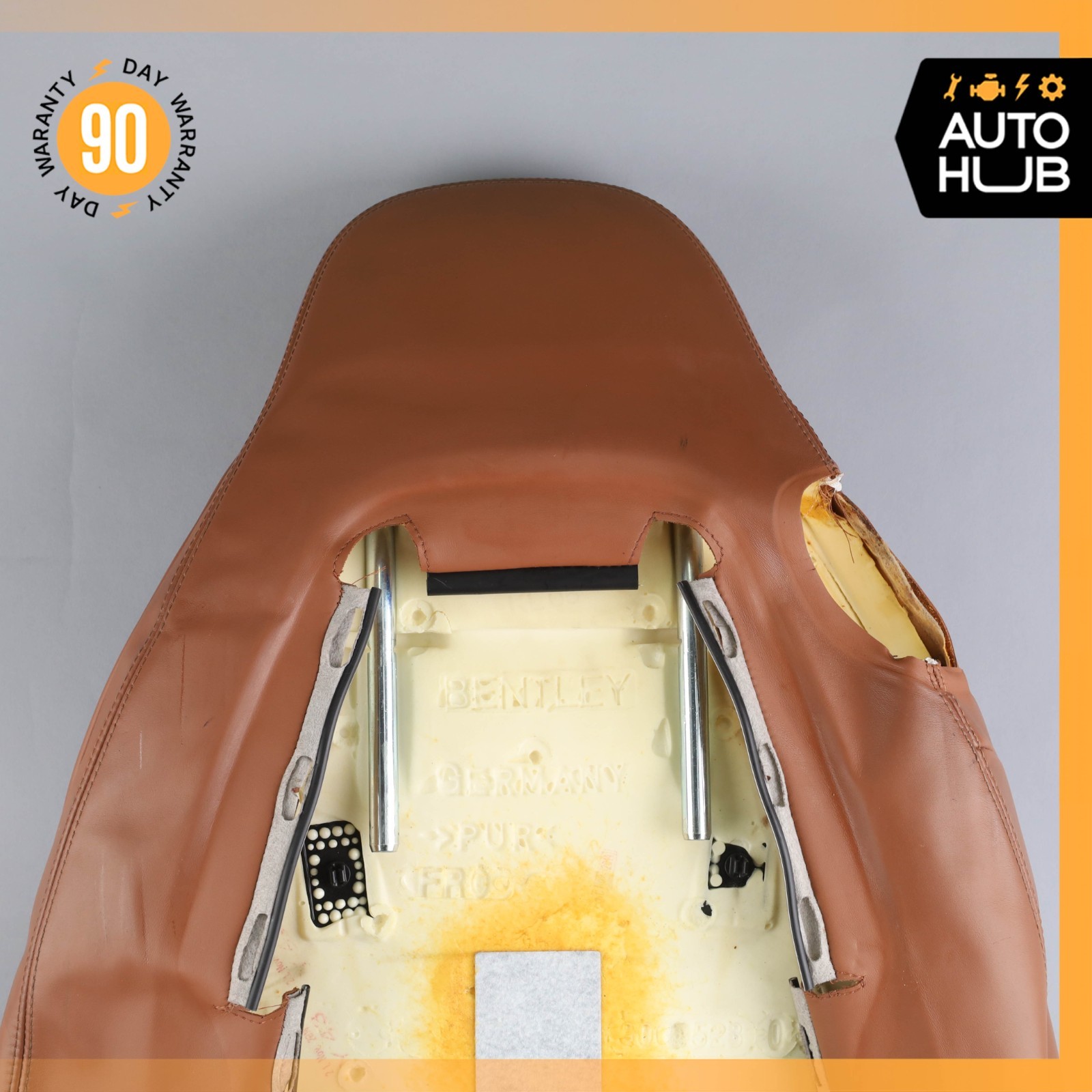 12-15 Bentley Continental GT GTC Front Right Side Top Upper Seat Cushion OEM