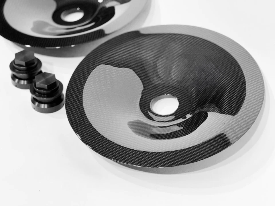 Time Attack Aerodinámico Disco Rueda Trasera Discos Cubiertas Cayman GT4 718 Foto 3 de 4