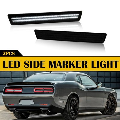 For Dodge 2015-22 Challenger Side Marker LED Turn Signal Light Rear Light Bumper