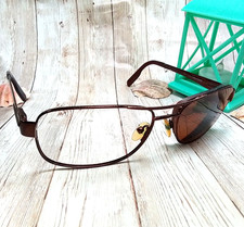 Kirkland Signature Brown Metal Eyeglass FRAME ONLY Frederick 330 59-16-135 Italy