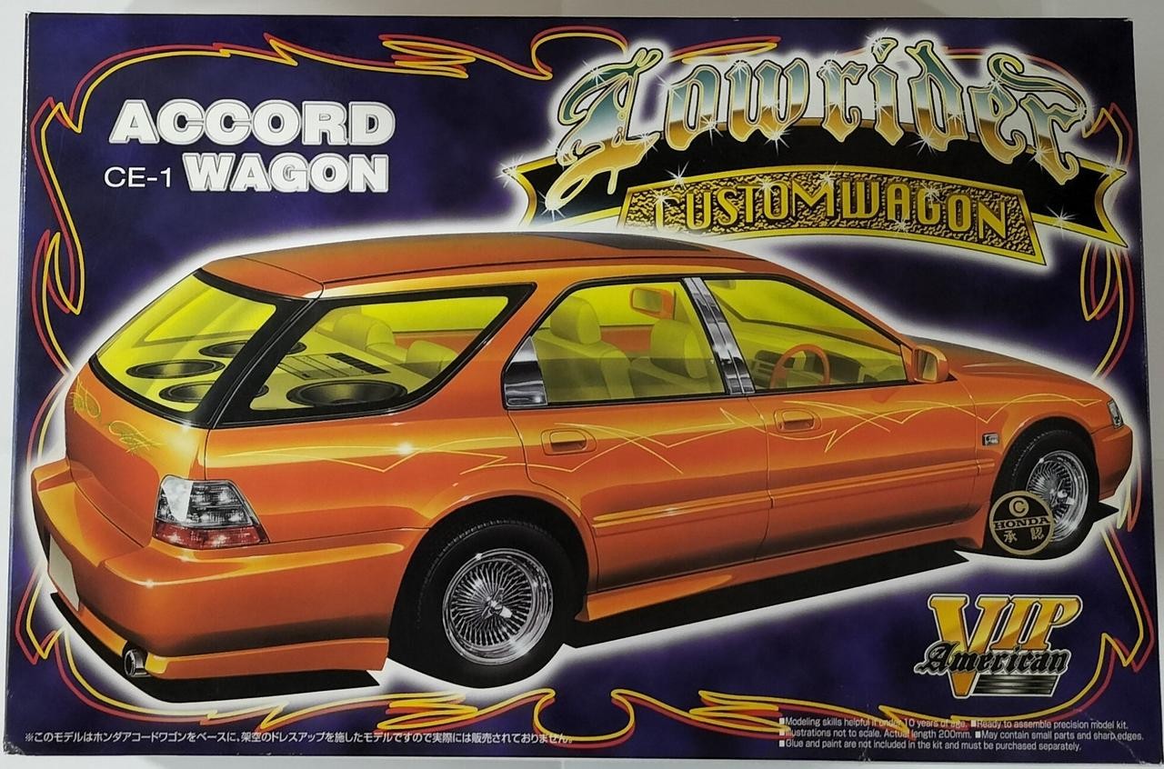 Aoshima Bunka Kyozaisha 1/24 Accord Wagon Low Rider CE Type 
