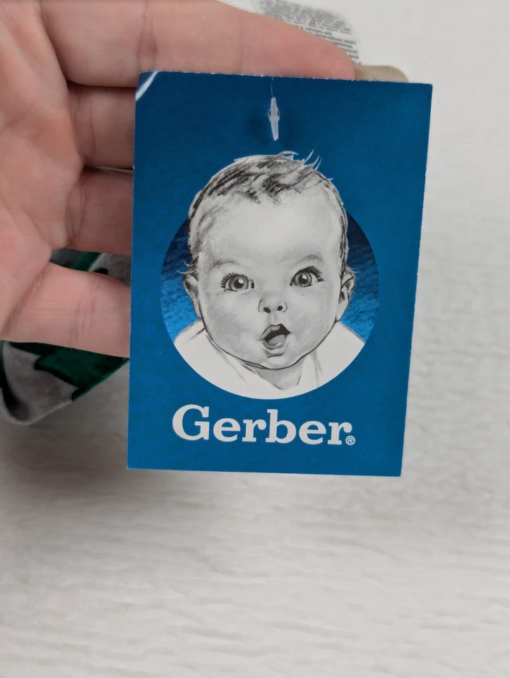 Diadema suave para bebé Gerber - abetos - tamaño: 0 talla - paquete de 2 Foto 3 de 4