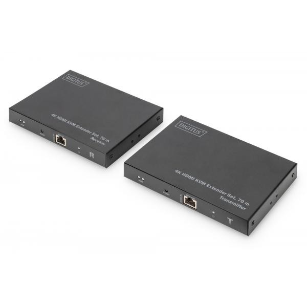 Digitus Set extender 4K HDMI KVM, 70 m (DIGITUS KVM Extender Set 4K HDMI 70m 4)