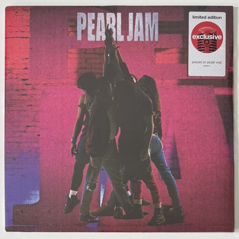 PEARL JAM TEN PURPLE VINYL LP USA TARGET EXCLUSIVE LIMITED EDITION SEALED *SPLIT - Image 2 of 4