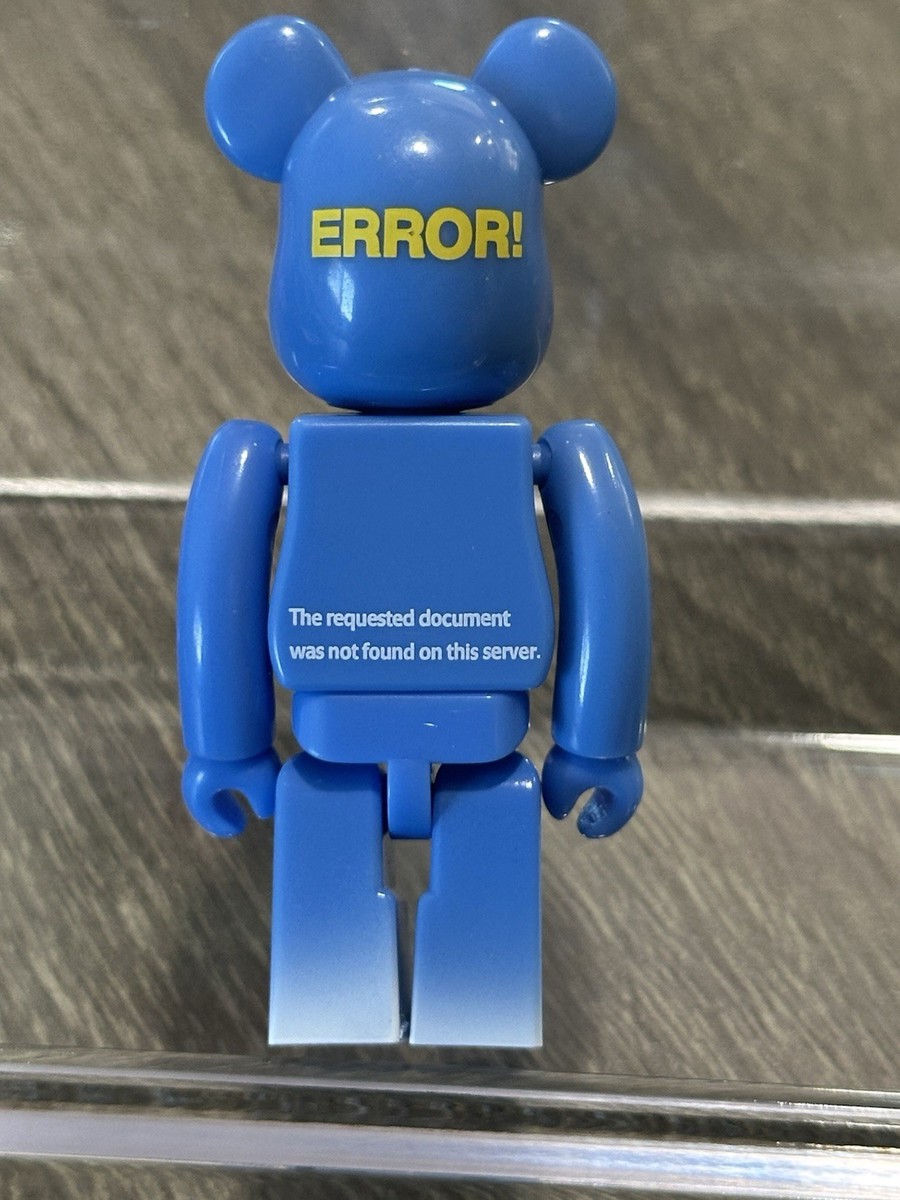 Medicom Toy Be@rbrick Series 48 SECRET RARE 404 Not Found 100