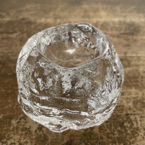 Candelabros de bola de nieve de vidrio Kosta Boss par votivo cristal MCM arte - Imagen 6 de 18