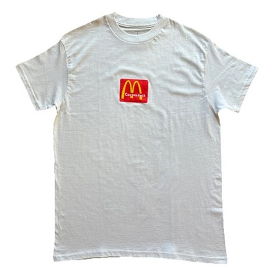 Travis Scott Cactus Jack x McDonald s T-shirt White Mens Medium Sesame