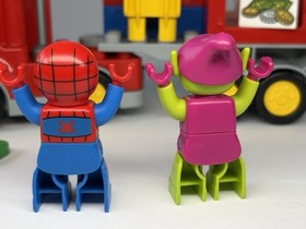 Lego Duplo Marvel 10608 Spider-Man Spider Truck Adventure Green Goblin Complete