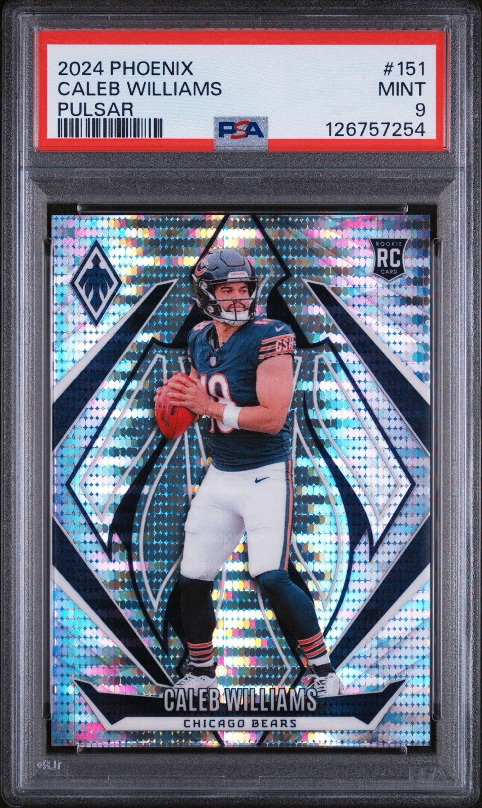 2024 Panini Phoenix - Caleb Williams #151 Pulsar /200 (RC, Rookie) Bears