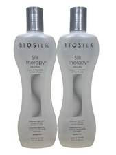 2 Pack - Biosilk Silk Therapy Original Leave-In Treatment - 12 oz ea. NEW SEALED