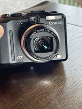 Canon PowerShot G7 Black 10MP CCD Sensor, and lots of spare parts READ