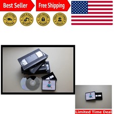 Professional Video Tape Transfer: VHS, Hi8, 8mm to MP4 - Eco-Friendly Service