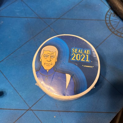Sealab 2021 Adult Swim Promotional Compressed Puck T Shirt (XL)