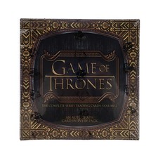 GAME OF THRONES THE COMPLETE SERIES TRADING CARDS VOLUME 2 BOX