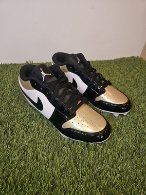 Size 11 - Jordan 1 Low TD ( FJ6245 701) Patent Gold Toe. Nike