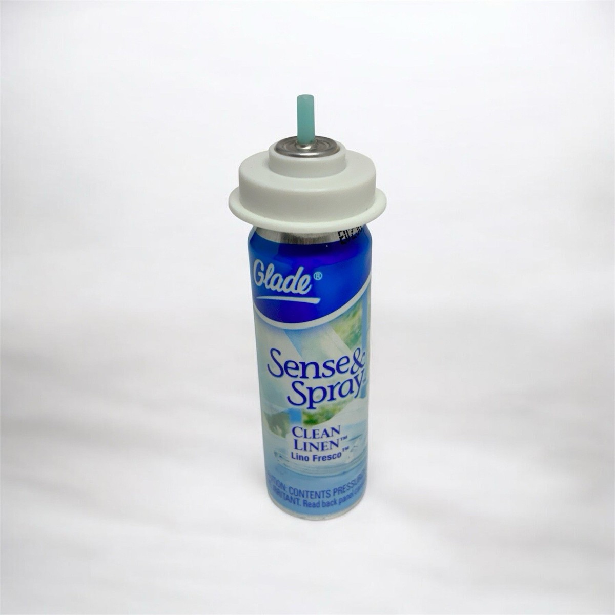 Glade Sense & Spray CLEAN LINEN Automatic Freshener Refill DISCONTINUED OPEN BOX