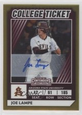 2022 Panini Elite Extra Edition Signatures 35/99 Joe Lampe #CTO-18 Auto 4g8