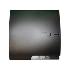 Housing Complete for Sony PlayStation 3 Slim Black Replacement Repair Replace