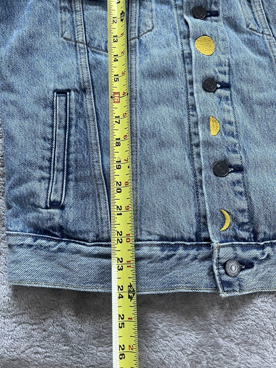 Levi's Made & Crafted Solar System Men XS Denim Truckers