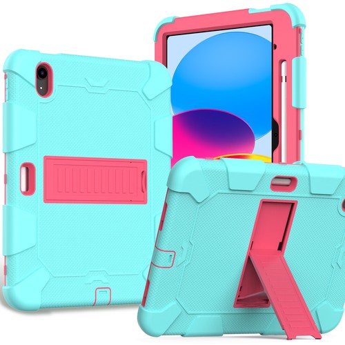 For iPad 10th Mini6 8th Air4 5 10.2 Pro 11 10.5 Shockproof Hard Stand Case Cover - Picture 9 of 90