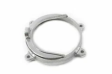 Belt Drive Alternator Cover Polished for Harley Davidson by V-Twin