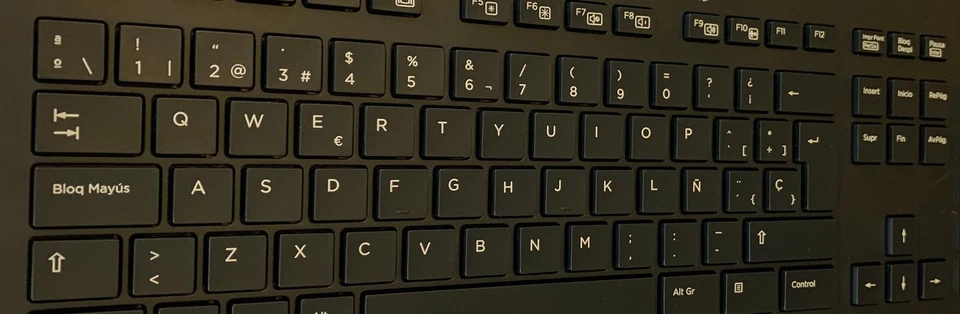 HP Spanish Keyboard USB Spanish layout Computer Language Keyboards - Image 3 of 4