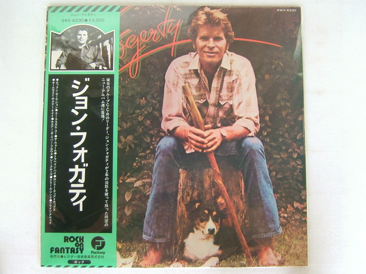 PROMO WHITE LABEL / CCR CREEDENCE CLEARWATER REVIVAL JOHN FOGERTY / WITH OBI