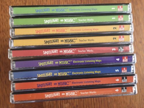 Spotlight on Music 9 CD-ROM (incomplete) set w/ some Teacher Works - Picture 3 of 3