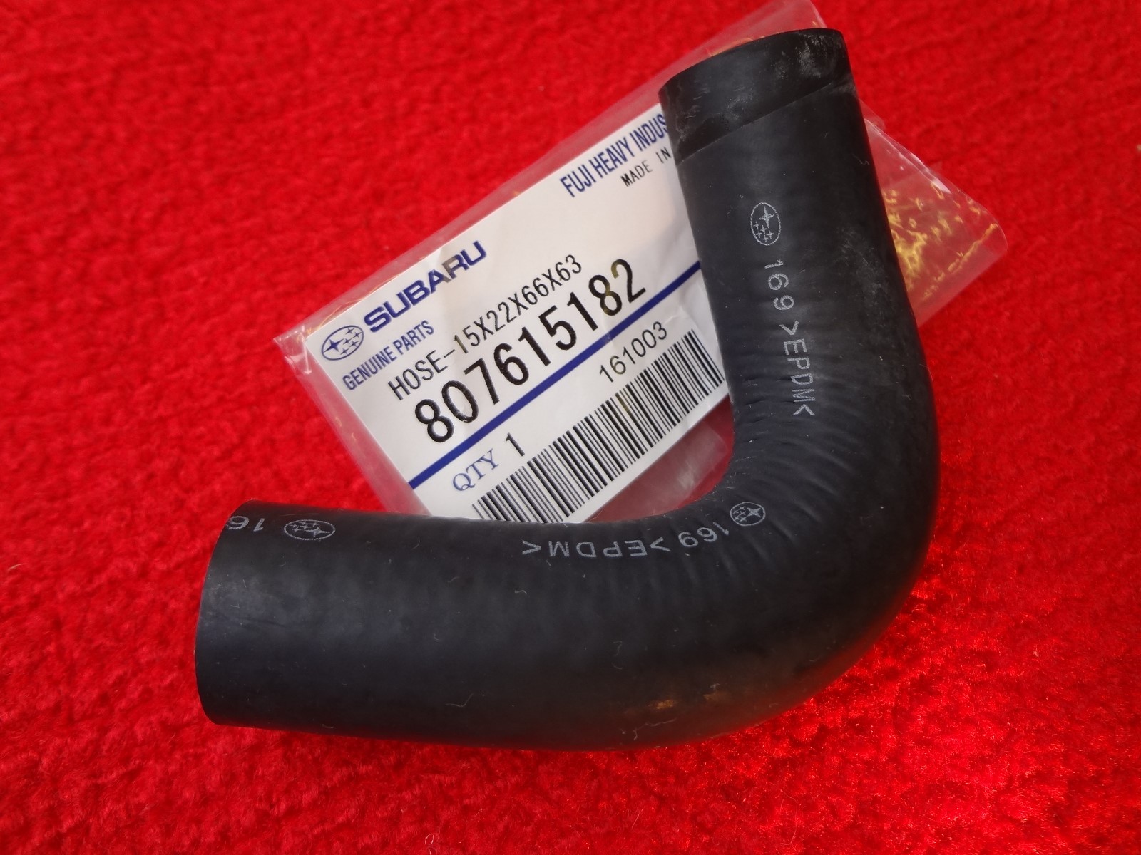 Subaru WRX + STi Water Pump Bypass Hoses + Clamps Kit EJ Turbo Engines