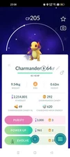 Pokémon Shiny Shadow Charmander GO