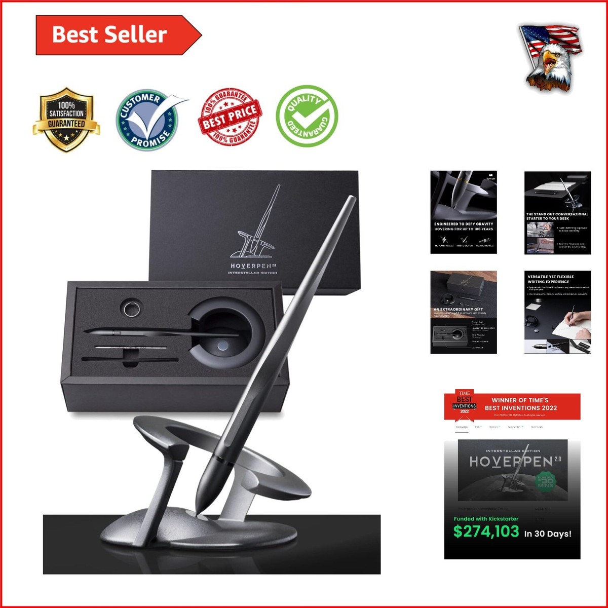Hoverpen2.0 Interstellar Edition ブラック hoverpen 2.0 ballpoint