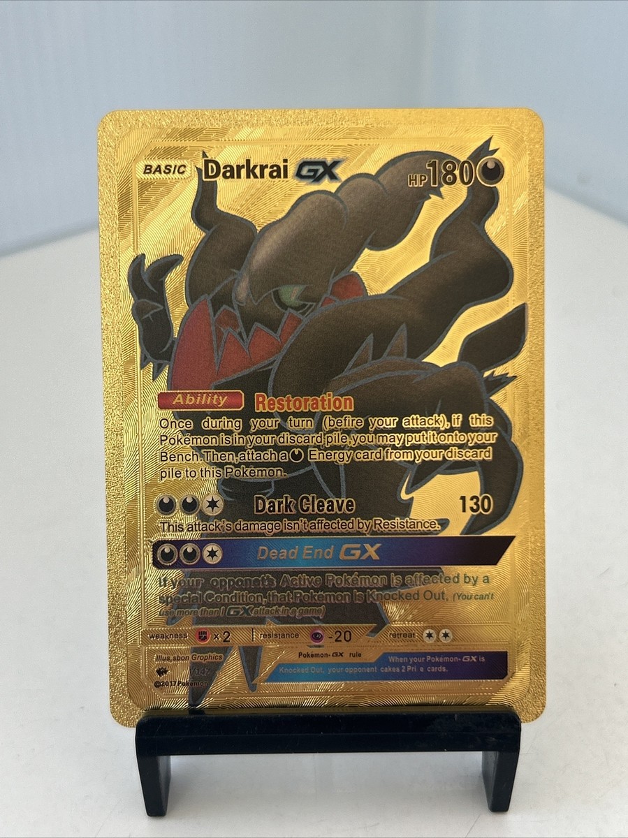 darkrai gx pokemon card HR Pokmon SM2+ 063/049 [1DD] Dark Cleave (130) This attacks damage isnt affected by Resistance Have you seen this Darkrai