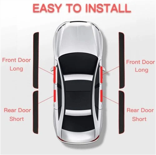 For Nissan Kicks Accessories Car Door Scuff Sill Cover Panel Step Protector Trim - Picture 69 of 92